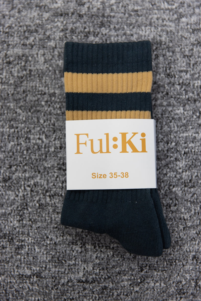 Ful:Ki Activewear - Sports Socks - Black