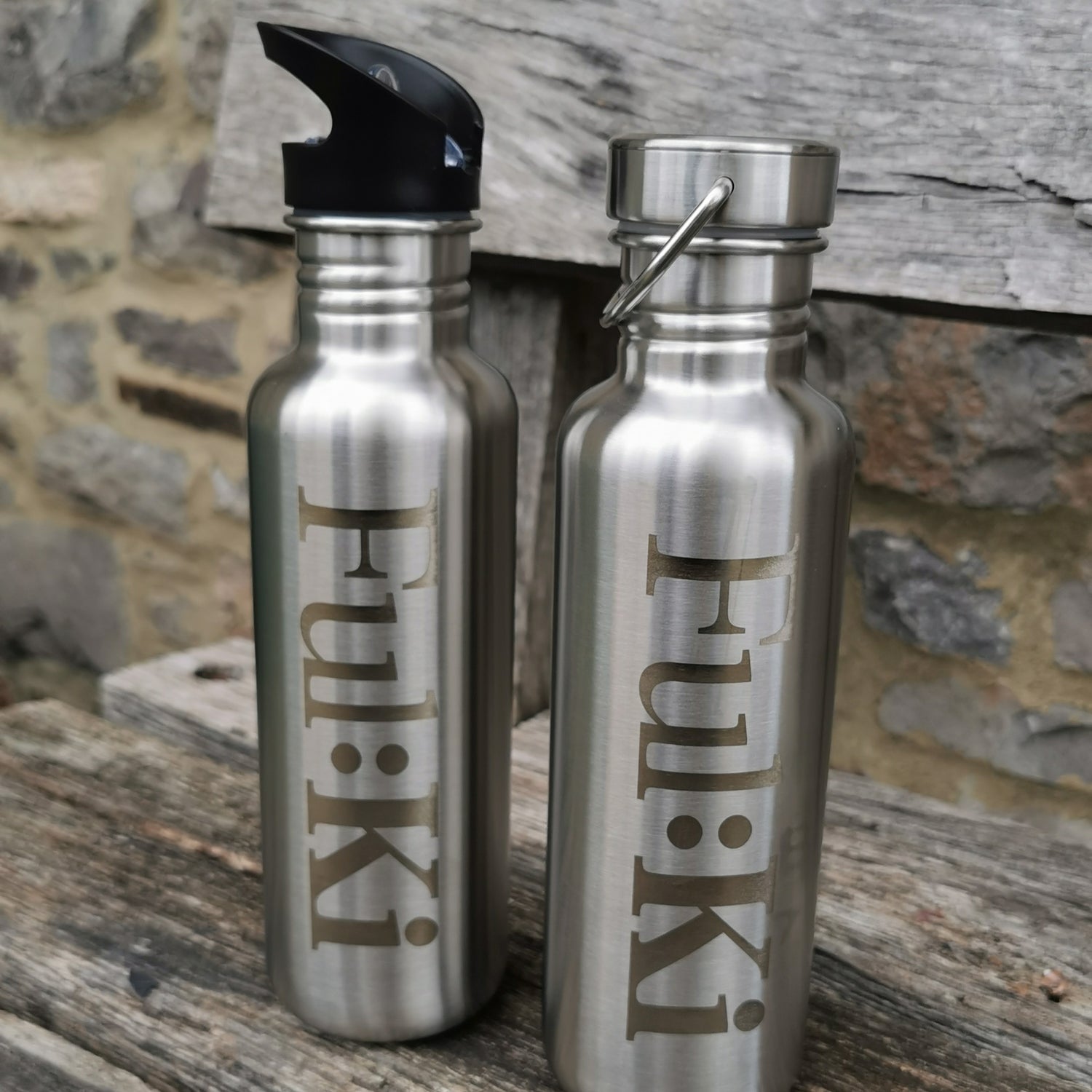 Ful:Ki Activewear - Stainless Steel Water Bottle